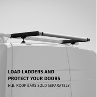 Kammbar Black Ladder Roller - Peugeot Expert 2016 on with Twin Rear Doors