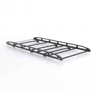 Rhino KammRack Black Aluminium Roof Rack - Ford Transit Custom 2013 - 2023 SWB Twin Doors 