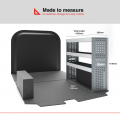 Ford Transit Custom 2013 on L2H1 - Rhino MR4 1 Bay Internal Van Racking