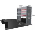 Nissan NV300 (Primastar) 2016 on L2H1 - Rhino MR4 1 Bay Van Racking with Drawer Unit