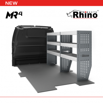 Citroen Dispatch 2016 on L2 - Rhino MR4 2 Bay Internal Van Racking