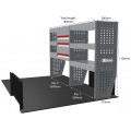 Peugeot Expert 2016 on L2 Standard - Rhino MR4 2 Bay Van Racking with Drawer Unit