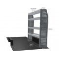 Renault Master 2010 on L3H2 - Rhino MR4 1 Bay Internal Van Racking