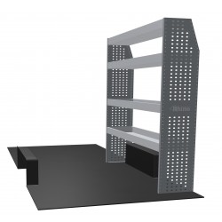 Nissan NV400 (Interstar) 2010 on L3H2 - Rhino MR4 1 Bay Internal Van Racking