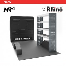 Ford Transit 2014 on L3 FWD - Rhino MR4 1 Bay Internal Van Racking