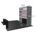 Citroen Relay 2006 on L1H1  - Rhino MR4 1 Bay Van Racking with Drawer Unit