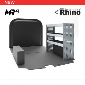 Mercedes Vito 2003 on LWB (L2H1) - Rhino MR4 1 Bay Internal Van Racking