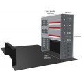 Mercedes Vito 2003 on L2H1  - Rhino MR4 1 Bay Van Racking with Drawer Unit