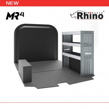 Toyota Proace City 2020 on SWB (L1H1) - Rhino MR4 1 Bay Internal Van Racking
