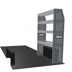 Nissan NV400 (Interstar) 2010 on L3H2 FWD - Rhino MR4 1 Bay Internal Van Racking