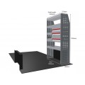 Peugeot Boxer 2006 on L3H3  - Rhino MR4 1 Bay Van Racking with Drawer Unit