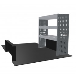 Citroen Berlingo 2018 on L2H1 XL - Rhino MR4 1 Bay Internal Van Racking