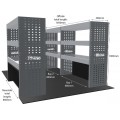 Mercedes Citan 2021 on L2H1  - Rhino MR4 3 Bay Internal Van Racking