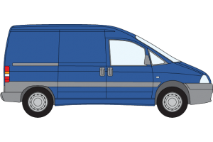 Scudo 1995 to 2007 SWB Low Roof Twin Rear Doors