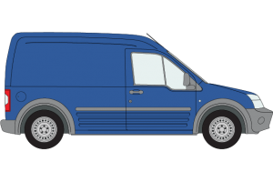 Transit Connect 2002 to 2014 LWB Twin Rear Doors