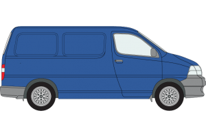 Rhino Roof Racks & Bars for Toyota Hi-Ace SWB Tailgate