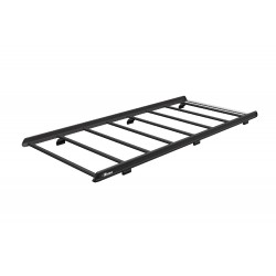 Rhino KammEdge Black Aluminium Roof Rack - Ford Transit Custom 2013 - 2023 LWB Twin Doors