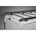 Rhino KammEdge Black Aluminium Roof Rack - Volkswagen Transporter T5, T6 &amp; T6.1 - SWB Tailgate