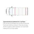 Rhino KammBar 2 Bar System - Nissan NV300 SWB Low Roof Twin Doors  SWB Low Roof Twin Doors H1 L1