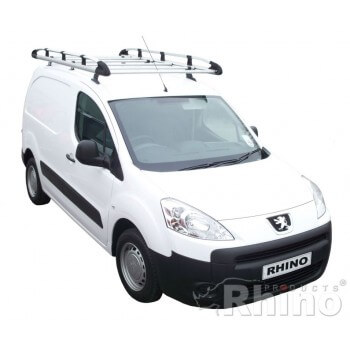 Rhino Aluminium Roof Rack - Citroen Berlingo 2008 On LWB Tailgate LWB Tailgate