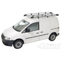 Rhino Aluminium Roof Rack - Volkswagen Caddy 2004 - 2010 MAXI Twin Doors MAXI Twin Doors