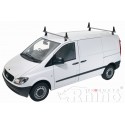 Rhino Delta 2 Bar System - Mercedes Vito 2015 On Compact Low Roof Tailgate