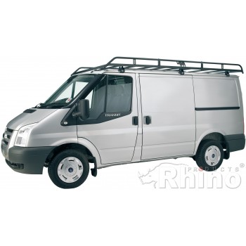 Rhino Modular Roof Rack - Ford Transit 2000 On SWB Low Roof Twin Doors SWB Low Roof Twin Doors