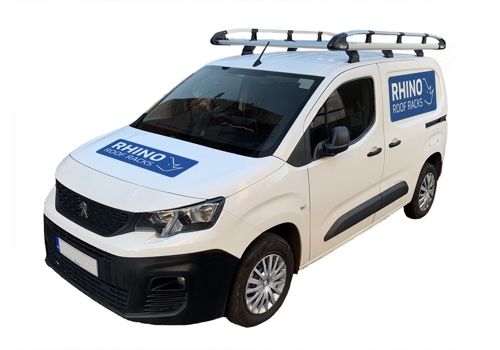 Rhino Peugeot Partner Roof Rack for 2018 onwards model vans